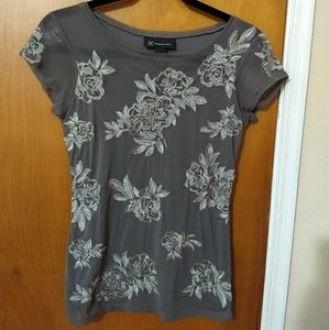 Inc woman's short sleeve top